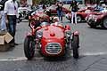 Pilota Maria Teresa De Filippi alla guida della Taraschi Urania 1949 che guido anche nel 1950 alle Mille Miglia